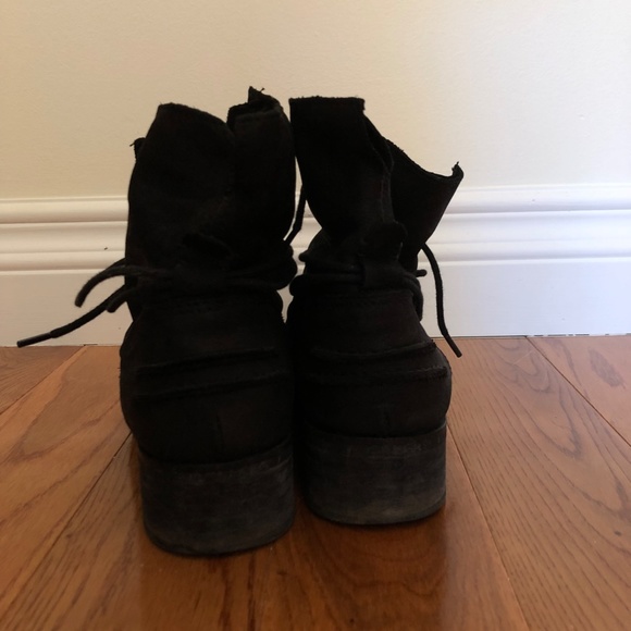 Hibou Lace Up Ankle Boots - Picture 4 of 5